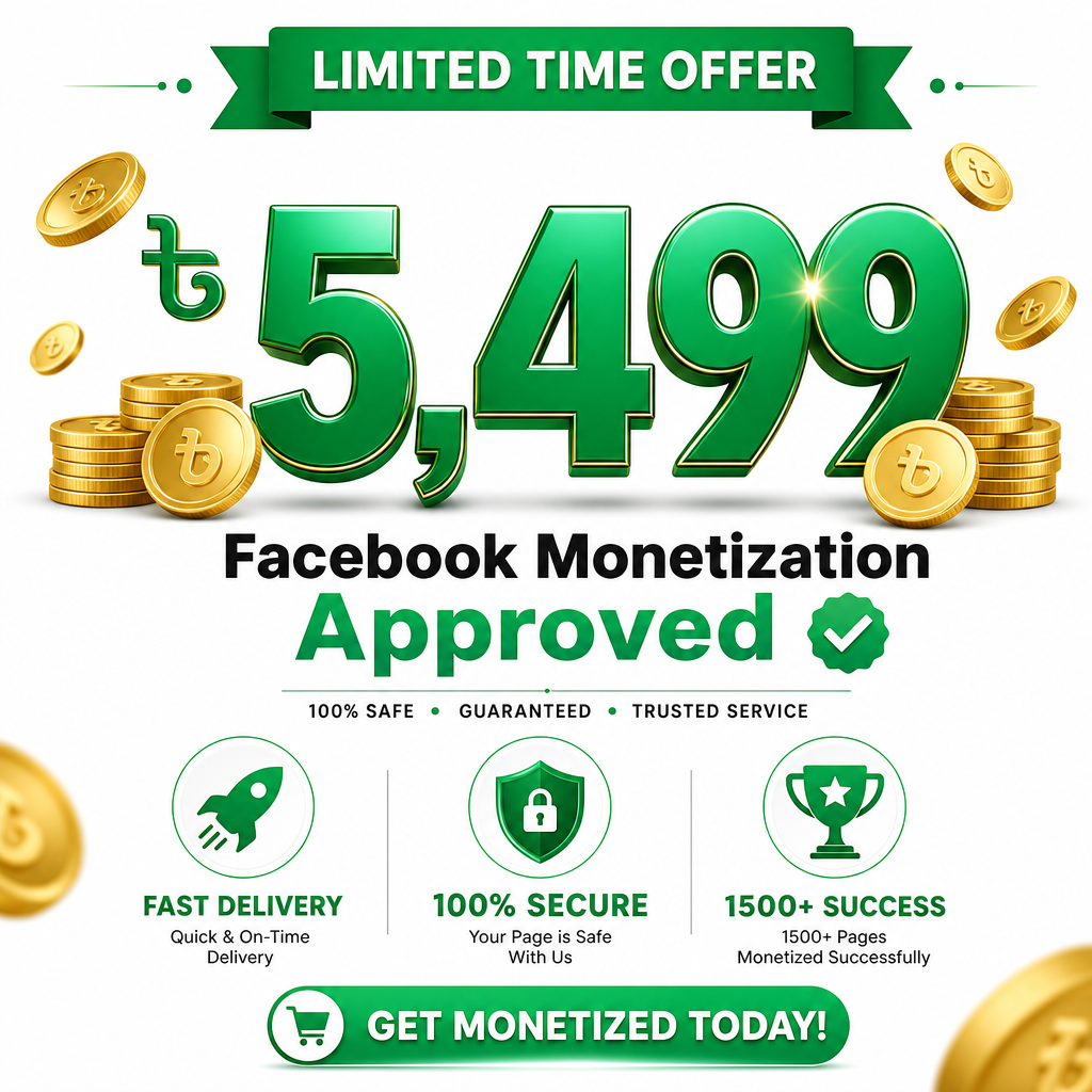 FCMBD Complete Content Monetize Package — BDT 5,499